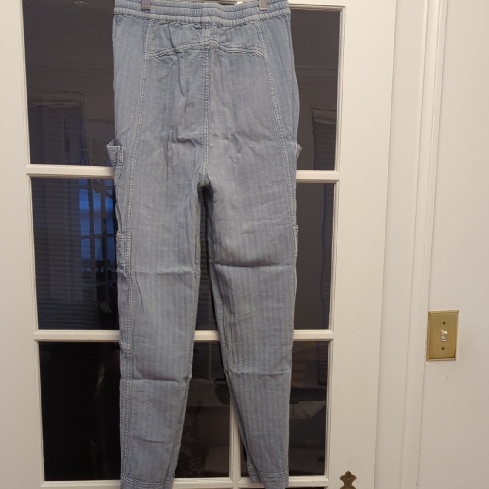 Free People Blue Jogger Pants Size XS - Picture 4 of 11